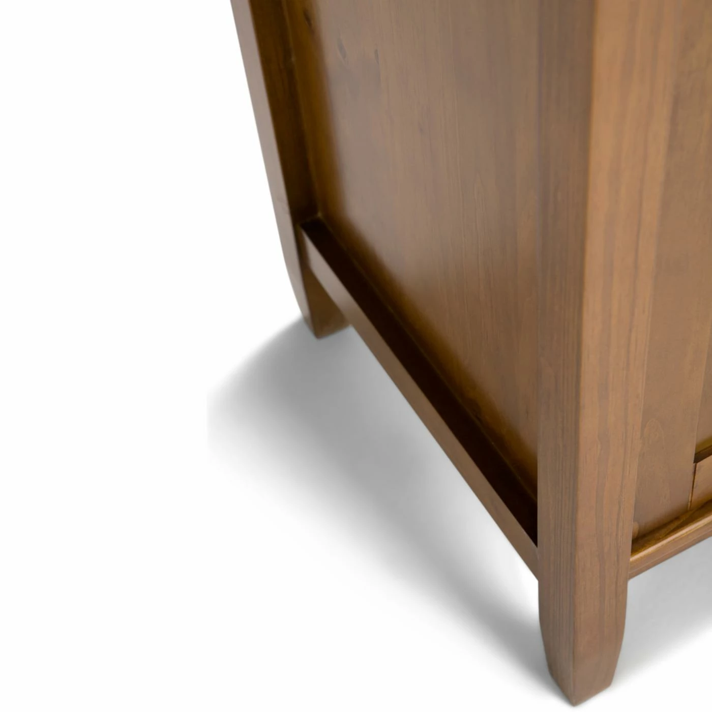 Budget ๐ Brooklyn & Max TV Stands Brooklyn + Max Lexington Pine Wood 4 Door Rustic TV Media Stand โจ - Image 4