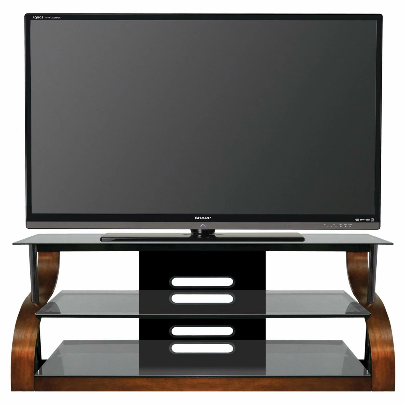 Flash Sale π€© TV Stands BellO 65 In. Curved TV Stand - Vibrant Espresso π - Image 6