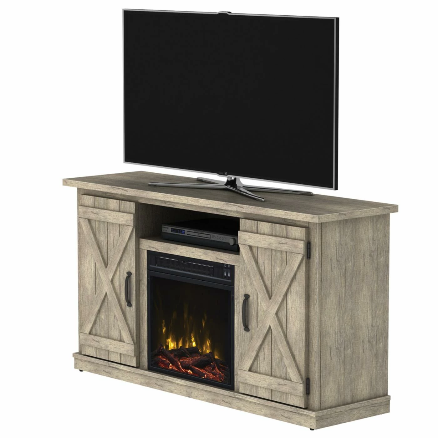 Deals ๐ TV Stands Classic Flame Cottonwood 55 In. TV Stand With Electric Fireplace โค๏ธ - Image 6