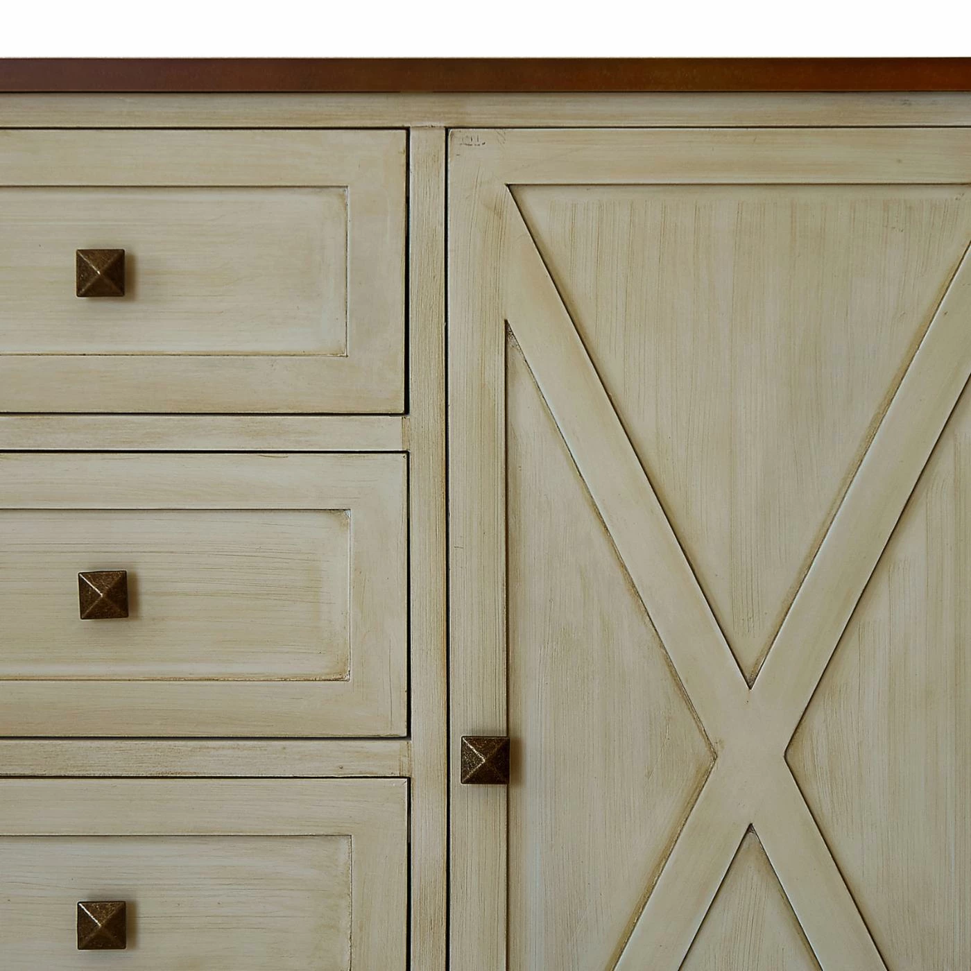 Promo ๐ฅ TV Stands Gallerie Decor Framingham Farmhouse 4 Drawer 2 Door Cabinet ๐งจ - Image 7