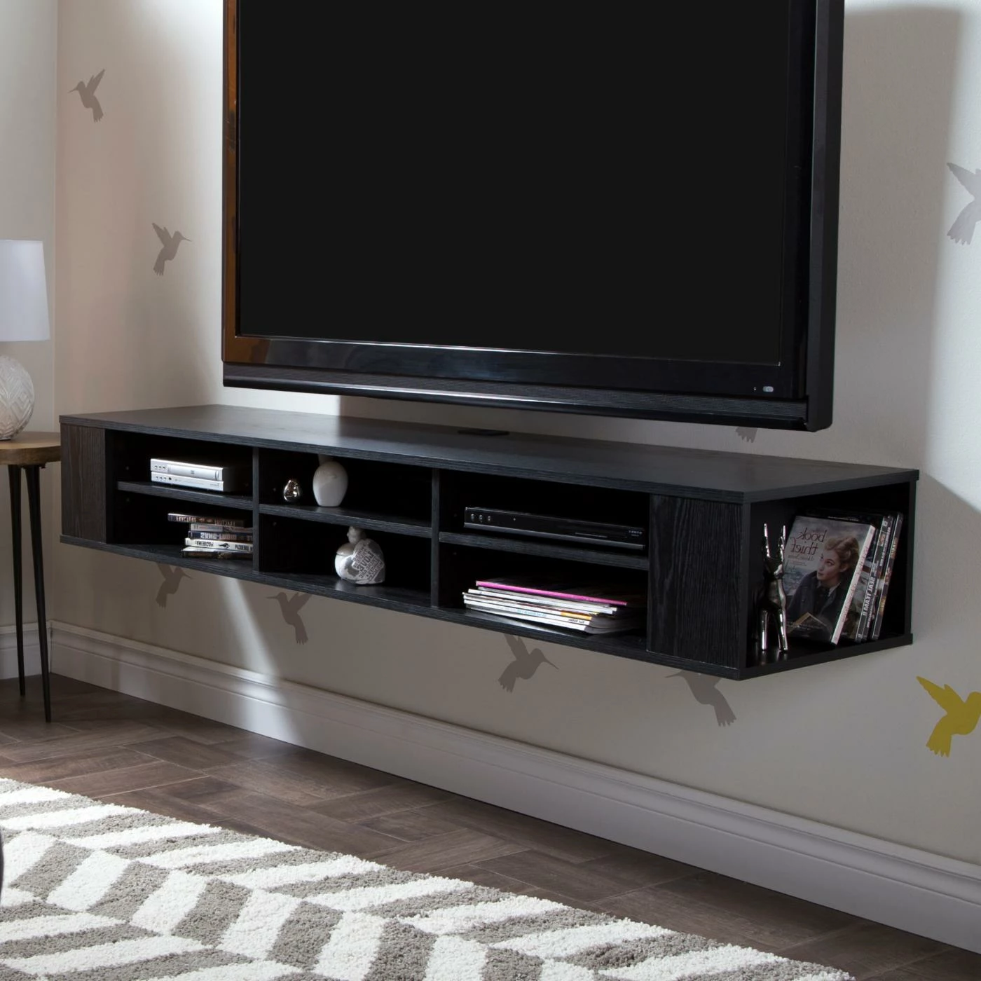 Best reviews of ✨ TV Stands South Shore City Life Wall Mounted Wood Media Console 🥰 - Image 7