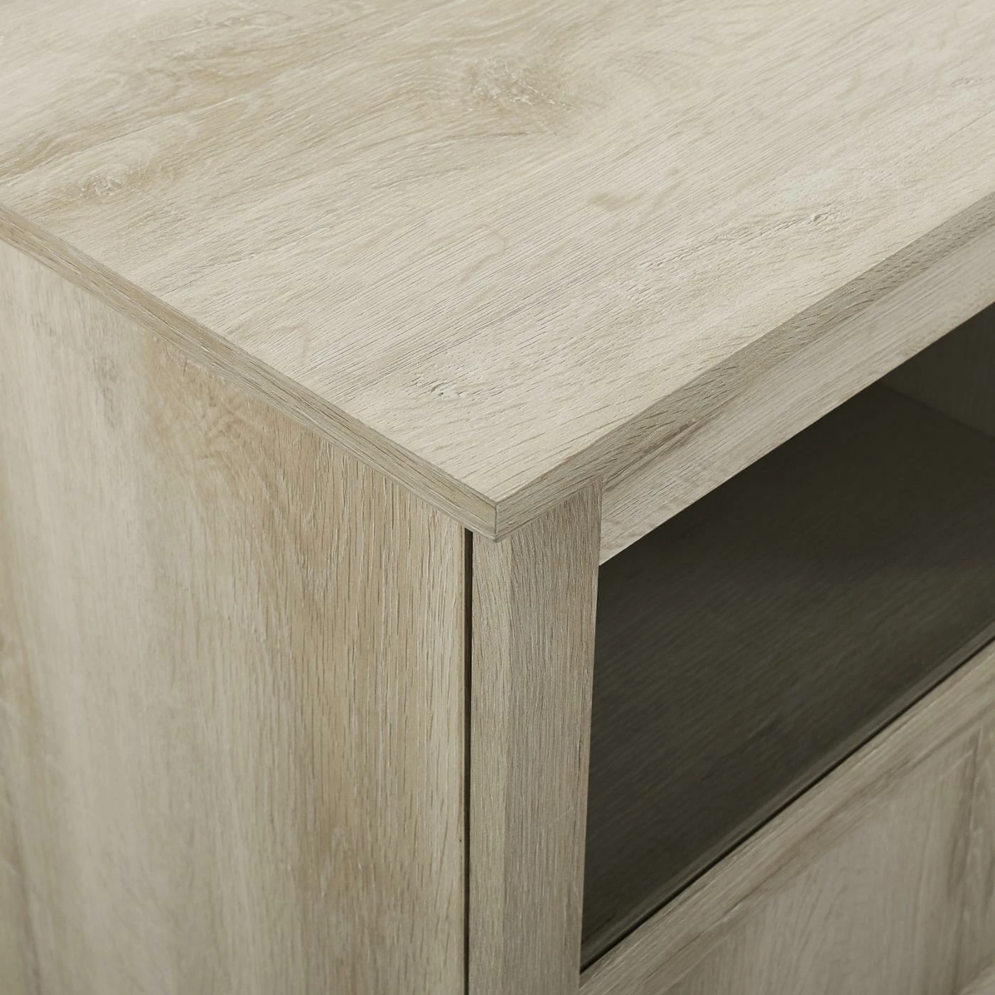 Cheap βοΈ TV Stands Manor Park Wood And Glass Panel Door TV Stand β - Image 7