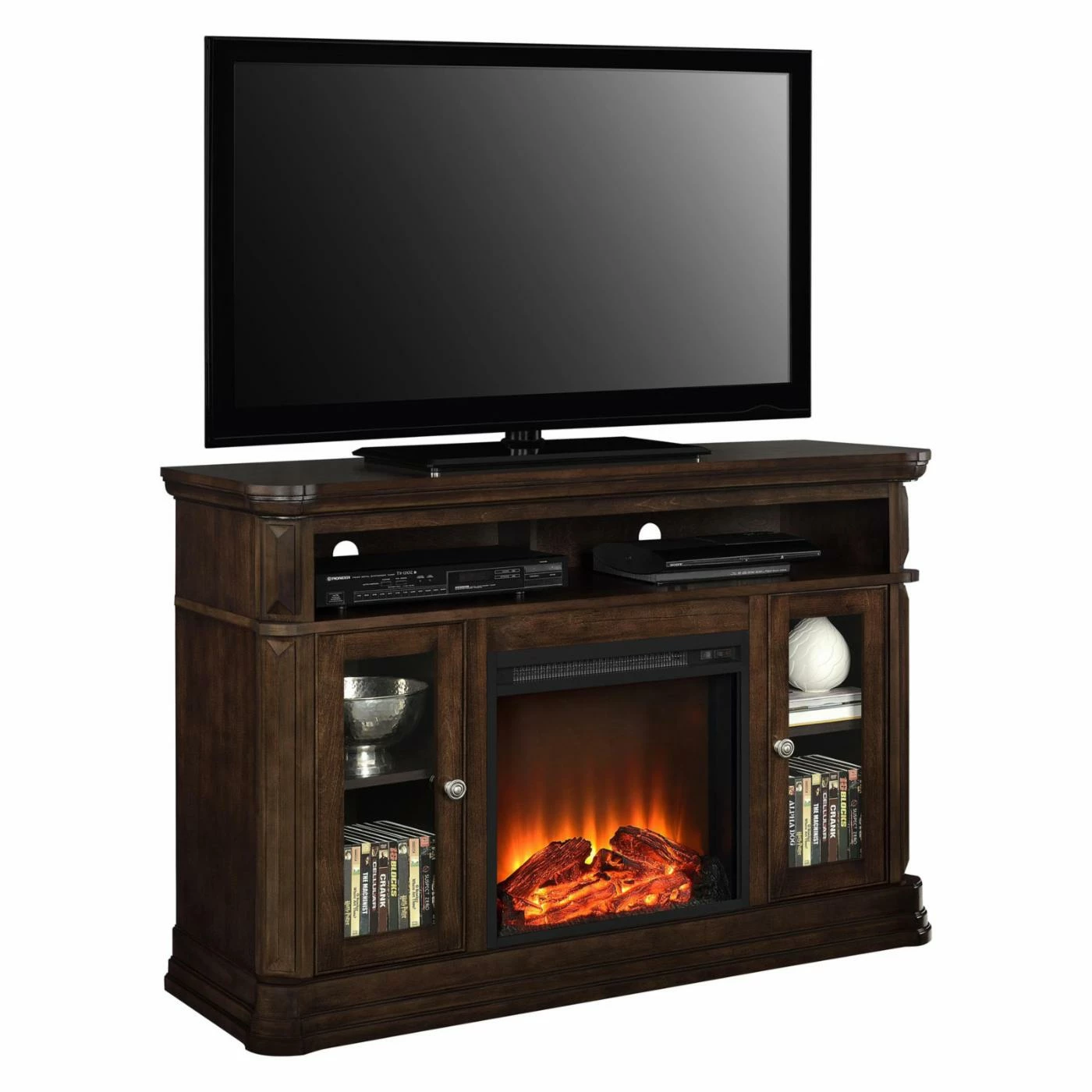 Discount ๐ TV Stands Ameriwood Home Chicago Electric Fireplace TV Console ๐ฅ - Image 8