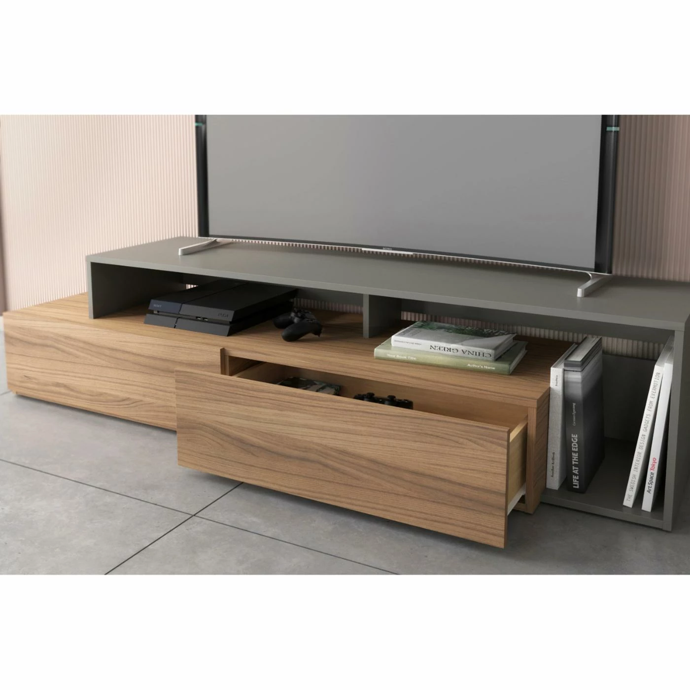 Discount 😍 TV Stands Nexera Tonik 72 In. TV Stand 🔔 - Image 8