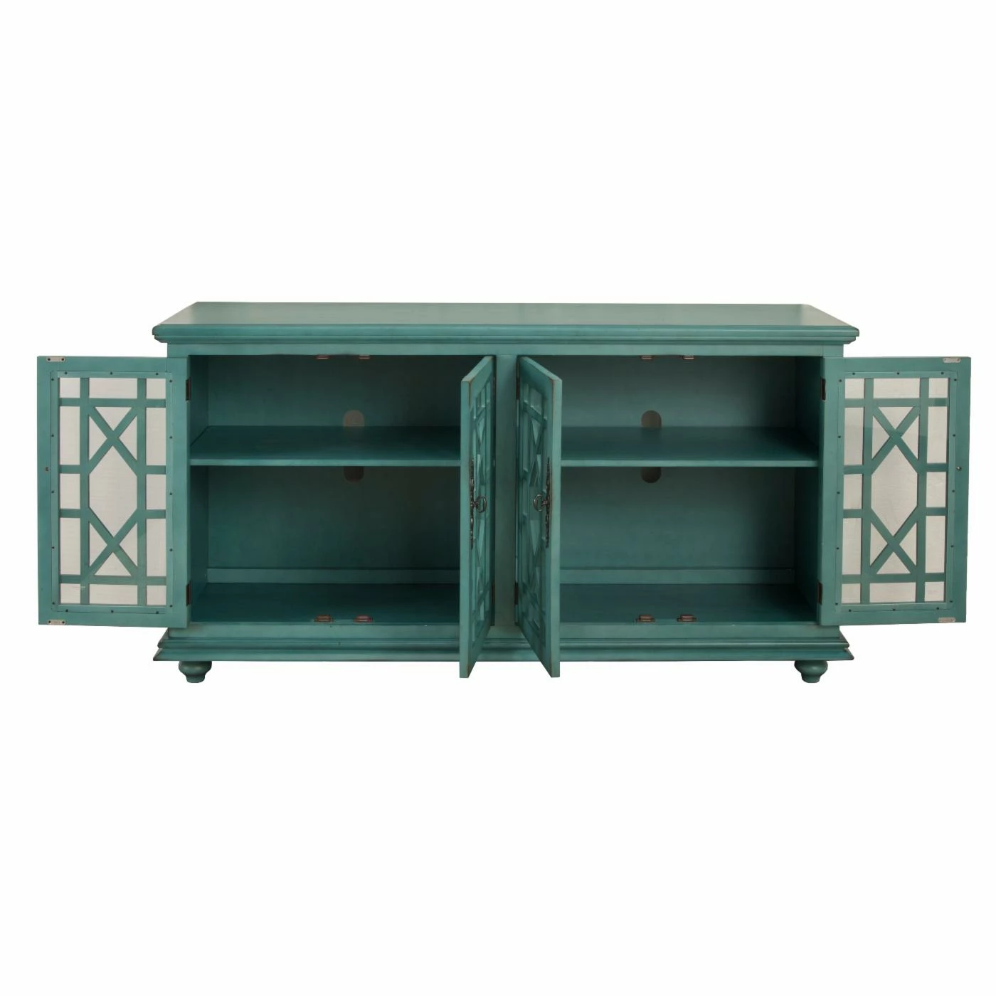 Best deal 🌟 TV Stands Martin Svensson Home Jules 63 In. TV Stand - Teal 😍 - Image 8