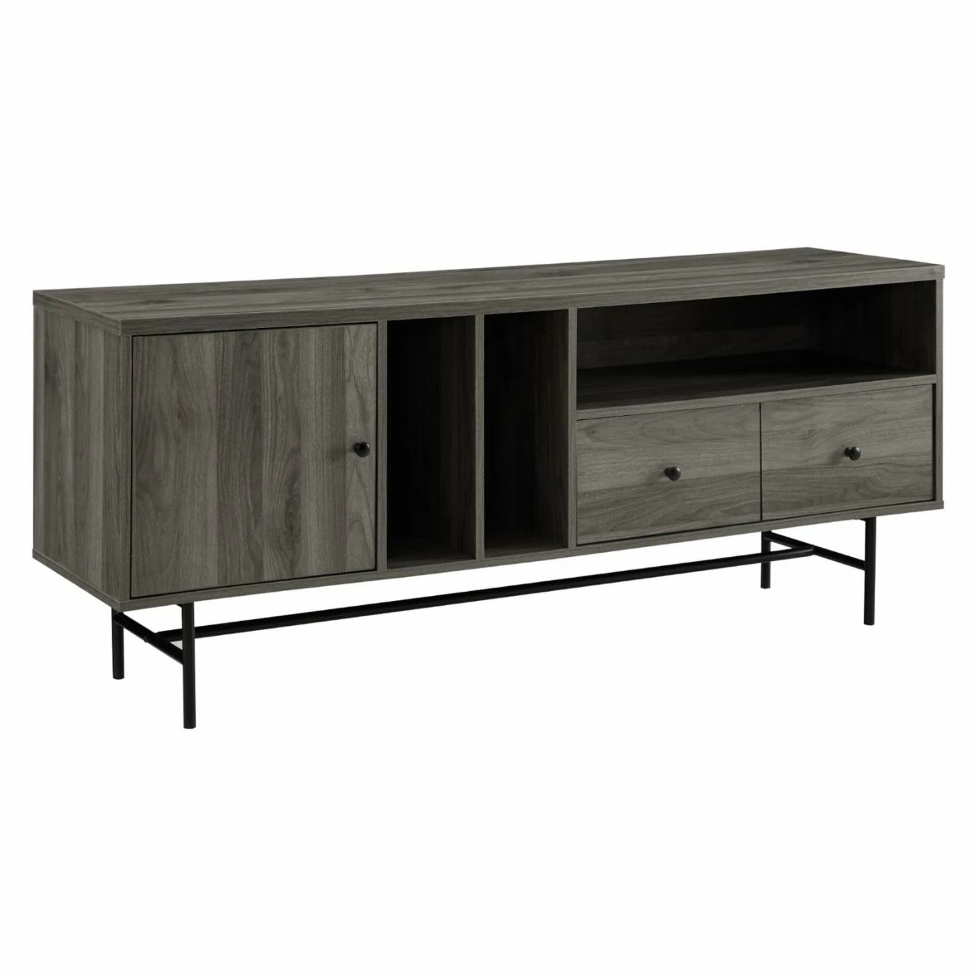 Deals π TV Stands Manor Park Modern TV Console With Record Storage π - Image 8