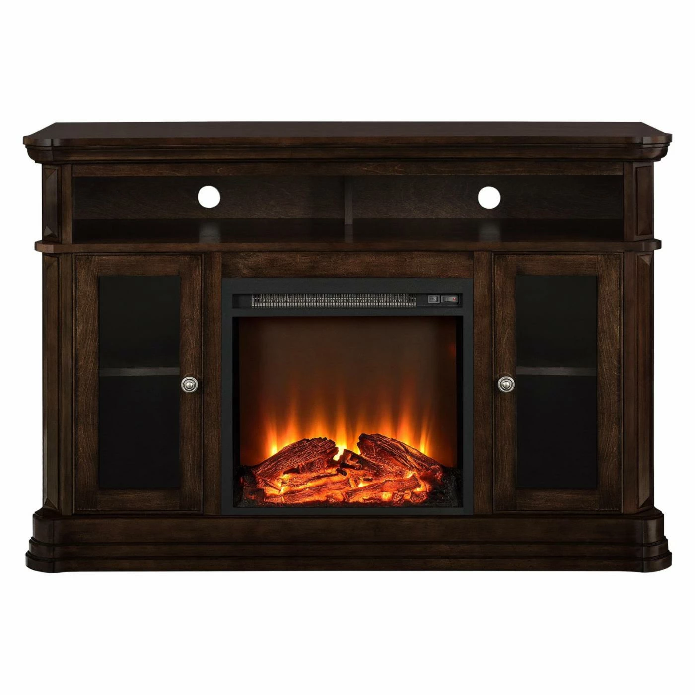 Discount ๐ TV Stands Ameriwood Home Chicago Electric Fireplace TV Console ๐ฅ - Image 9