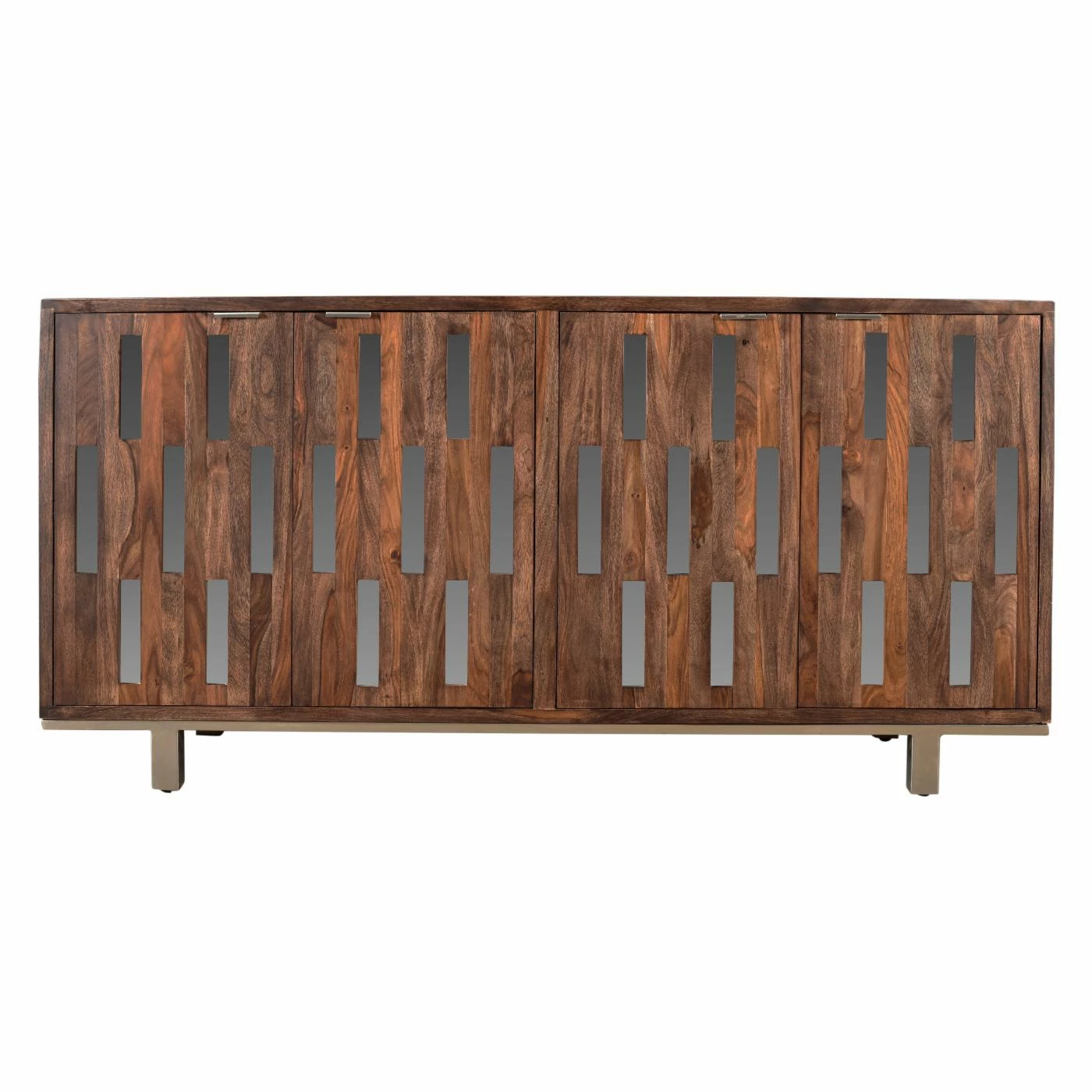 Best Pirce π TV Stands Coast To Coast Brownstone 4 Door Credenza π€© - Image 9