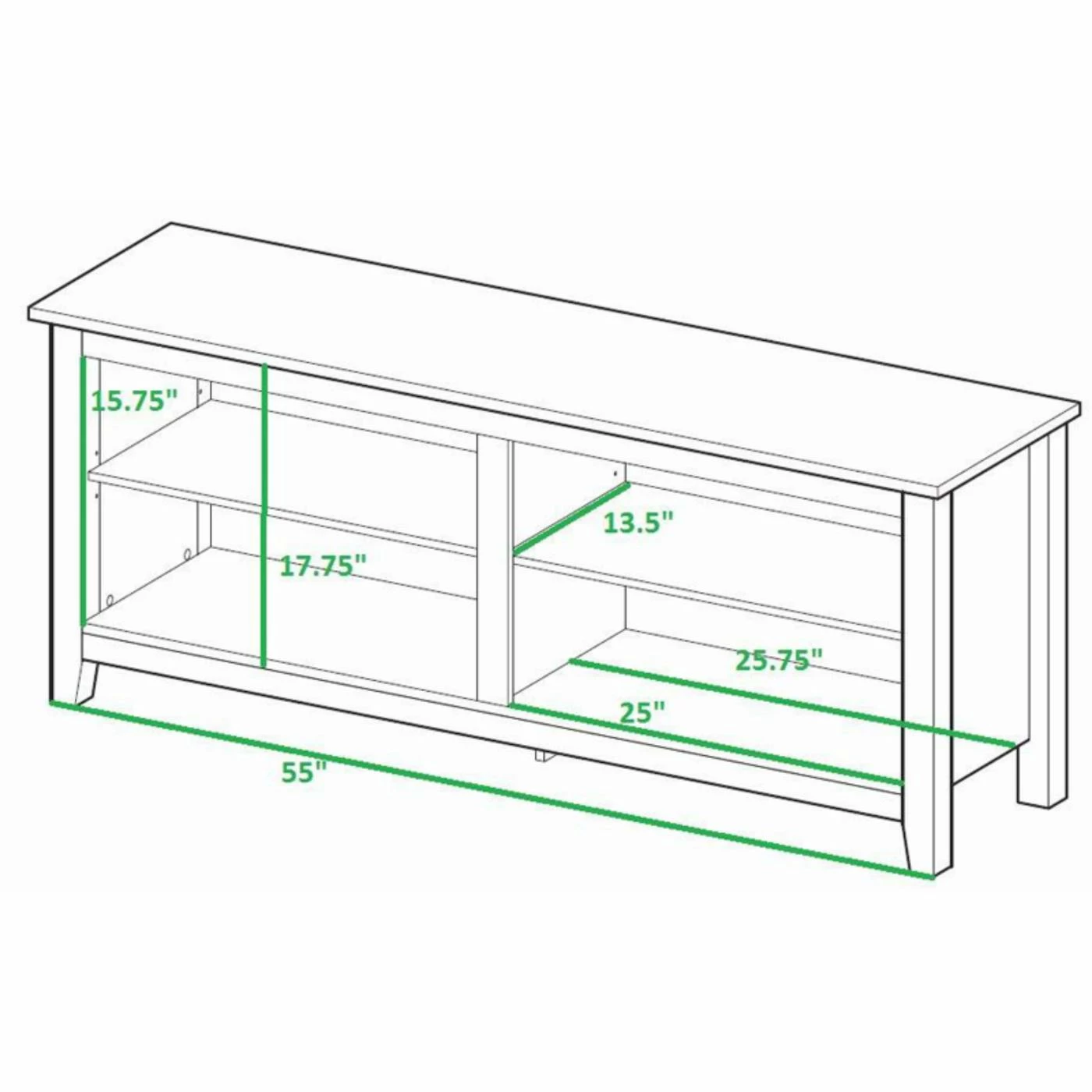 Best deal ❤️ TV Stands Manor Park 58 In. Wood TV Stand 🎁 - Image 10