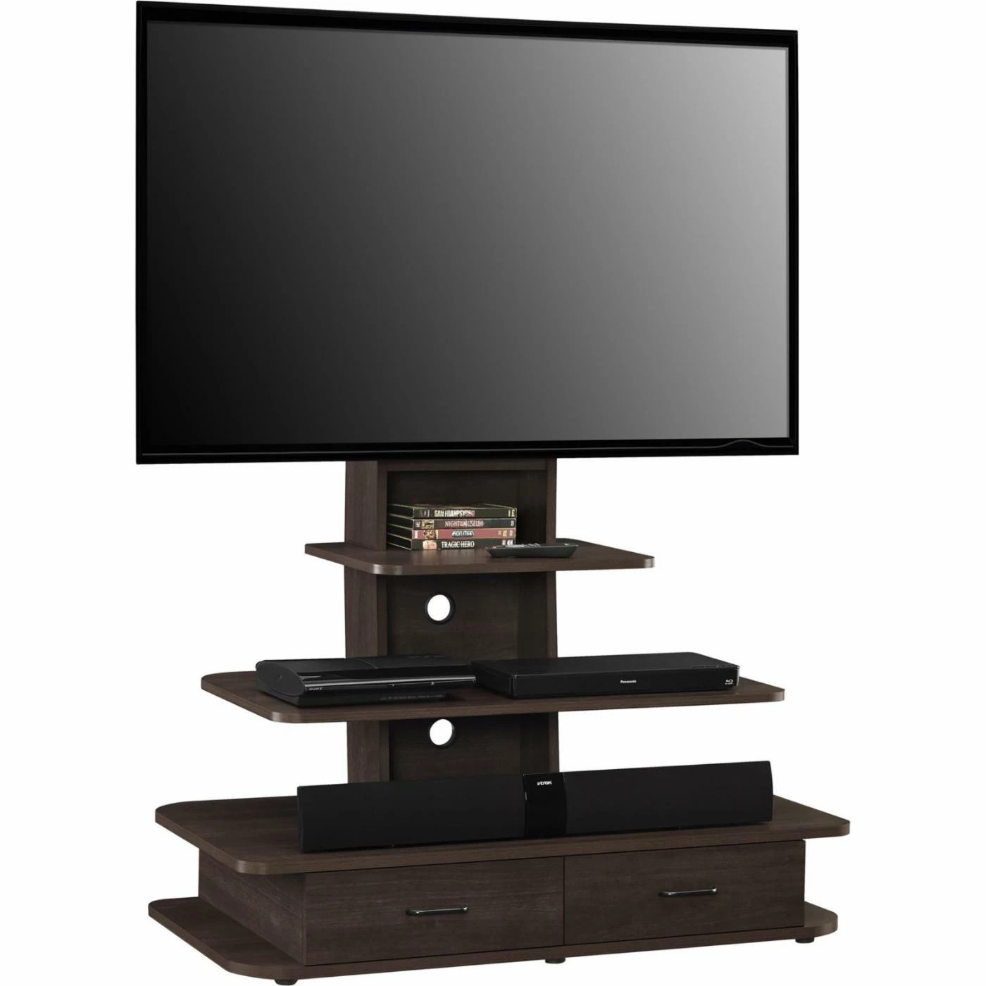 Brand new 😉 TV Stands Altra Furniture Galaxy 70 In. TV Stand - Dark Walnut 😉 - Image 3