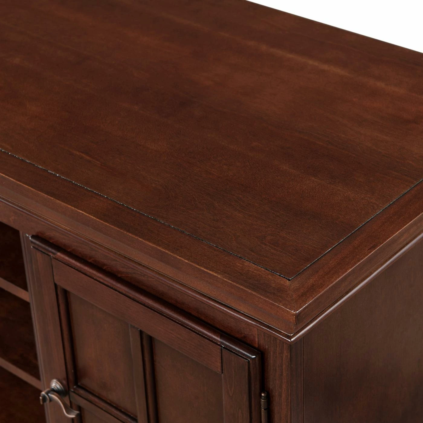 Coupon β¨ TV Stands Leick Home TV Stand - Cherry β€οΈ - Image 3