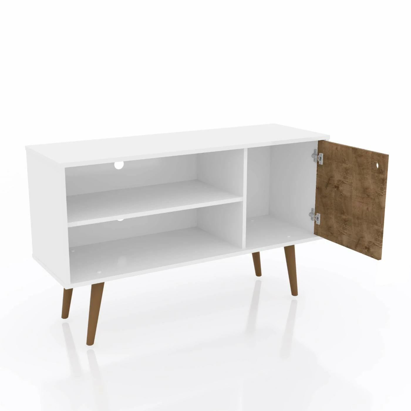 Top 10 π TV Stands Manhattan Comfort Liberty 2 Shelf TV Stand With 3D Print βοΈ - Image 3