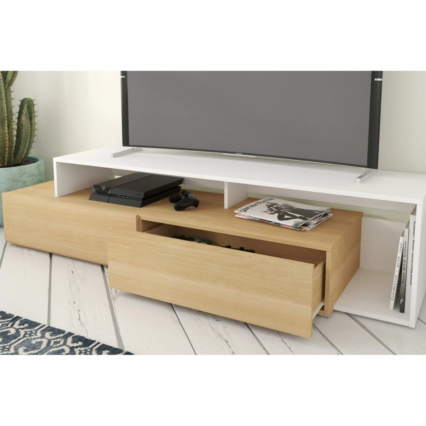 Discount 😍 TV Stands Nexera Tonik 72 In. TV Stand 🔔 - Image 3