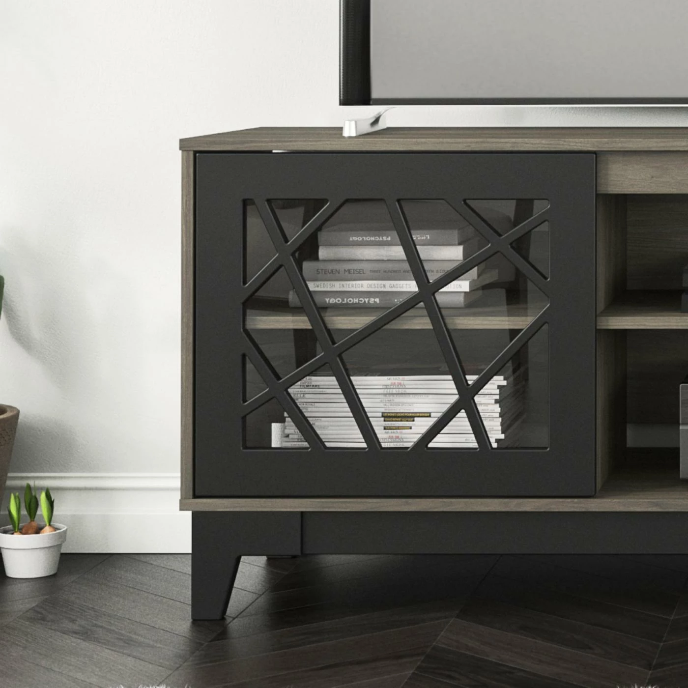 Hot Sale ๐ TV Stands Nexera Graphik 72 In. TV Stand ๐ฅ - Image 3