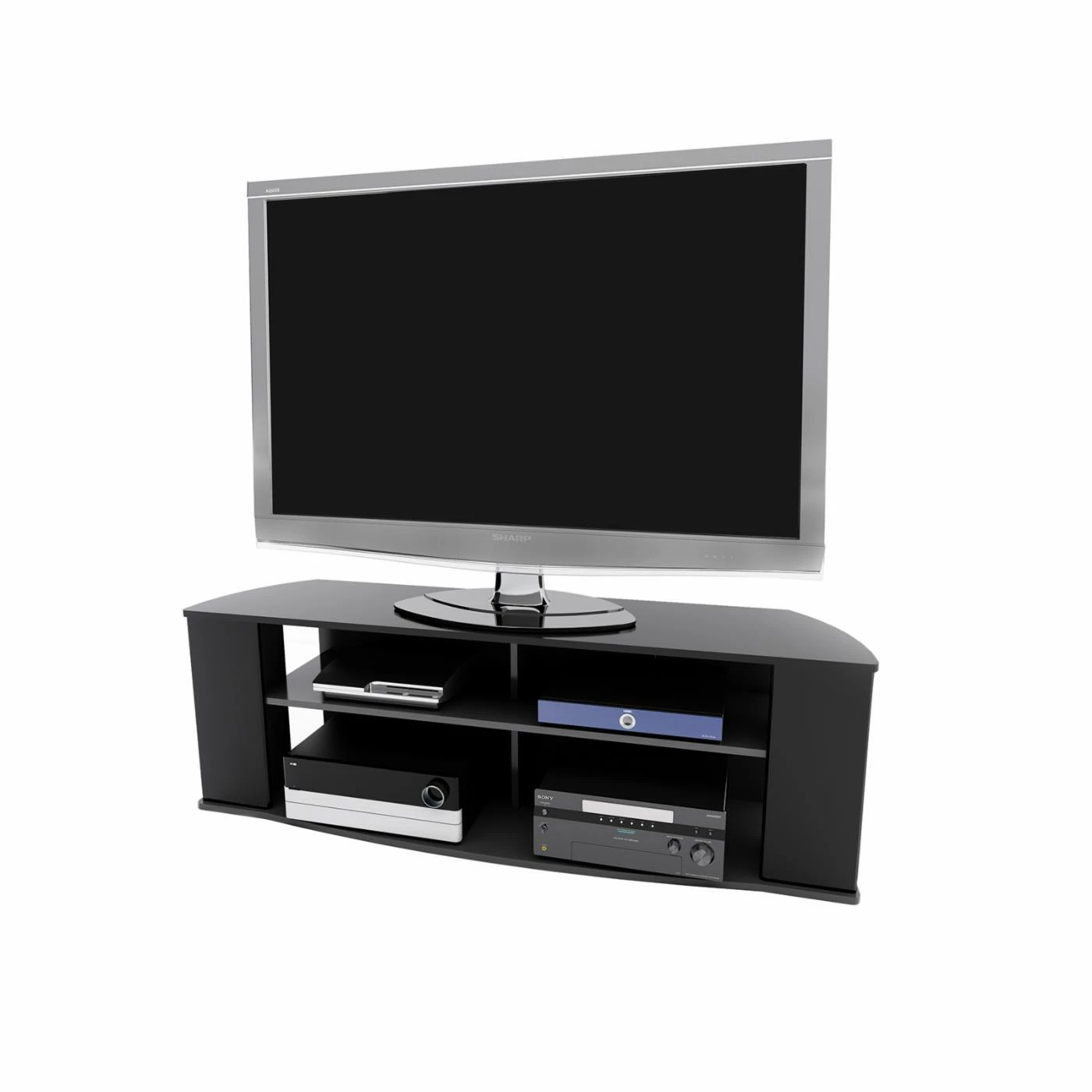 Cheapest β€οΈ TV Stands Prepac Essentials 60-inch TV Stand - Black β - Image 3