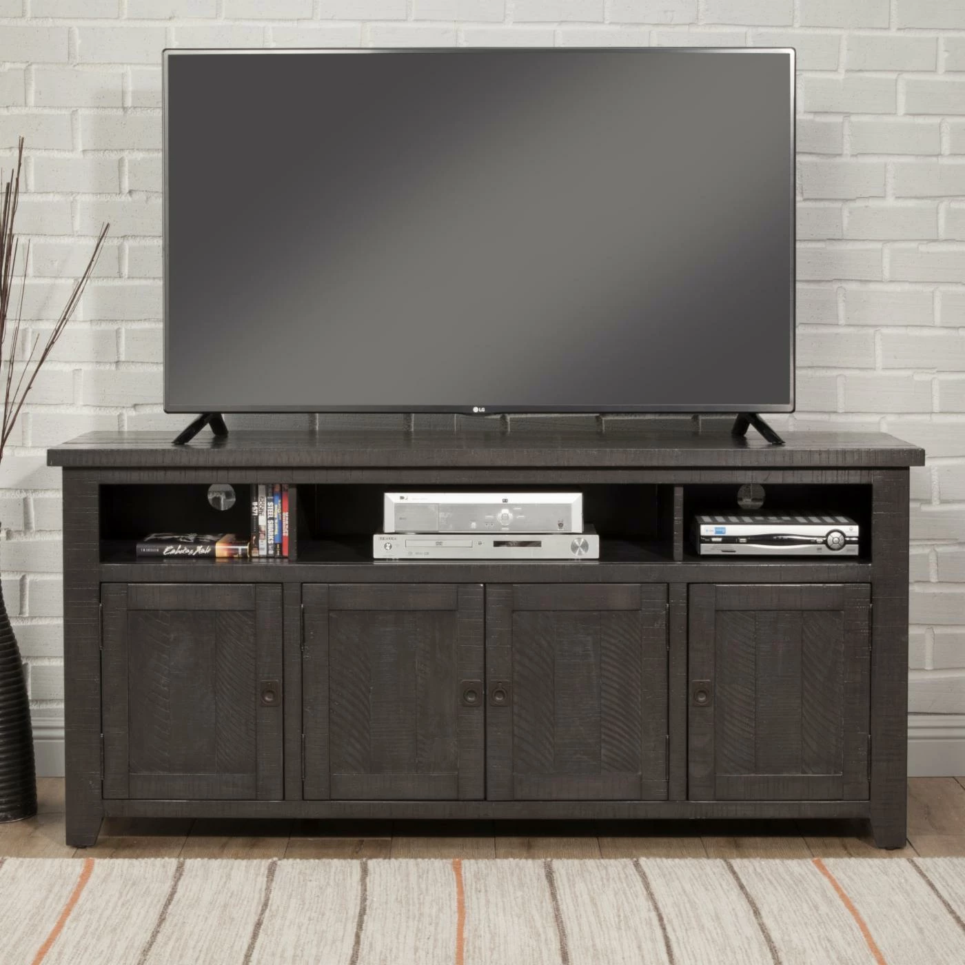 Budget π TV Stands Martin Svensson Home West Mill 65 In. TV Stand - Gray π₯° - Image 3