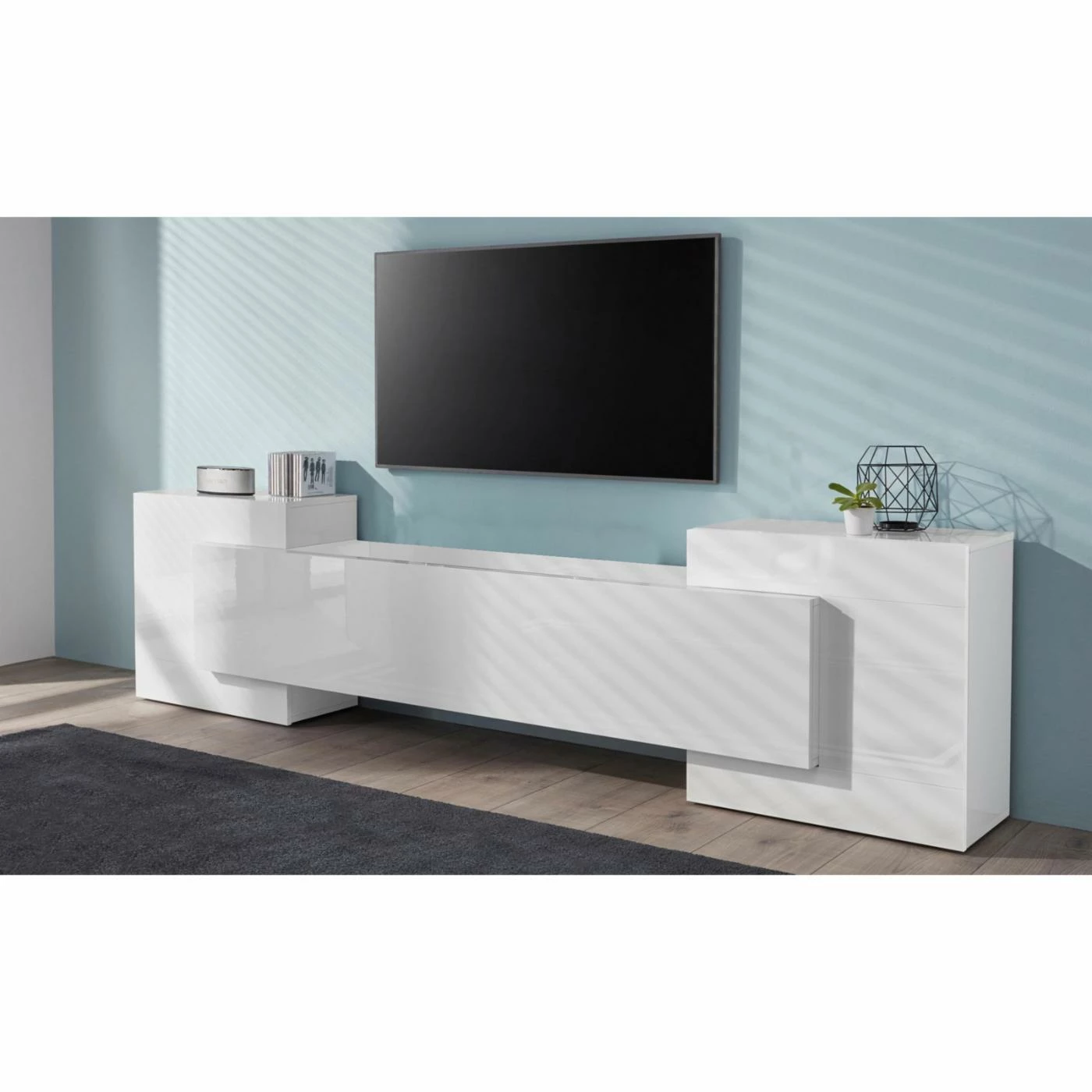 Best Sale β€οΈ TV Stands Furniture.Agency Modern 94 In. TV Stand π - Image 3