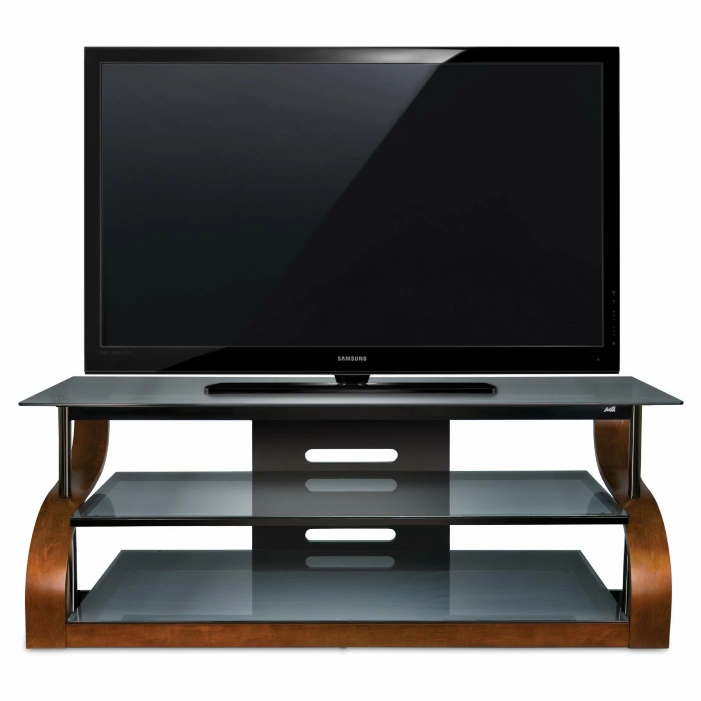 Flash Sale π€© TV Stands BellO 65 In. Curved TV Stand - Vibrant Espresso π - Image 3