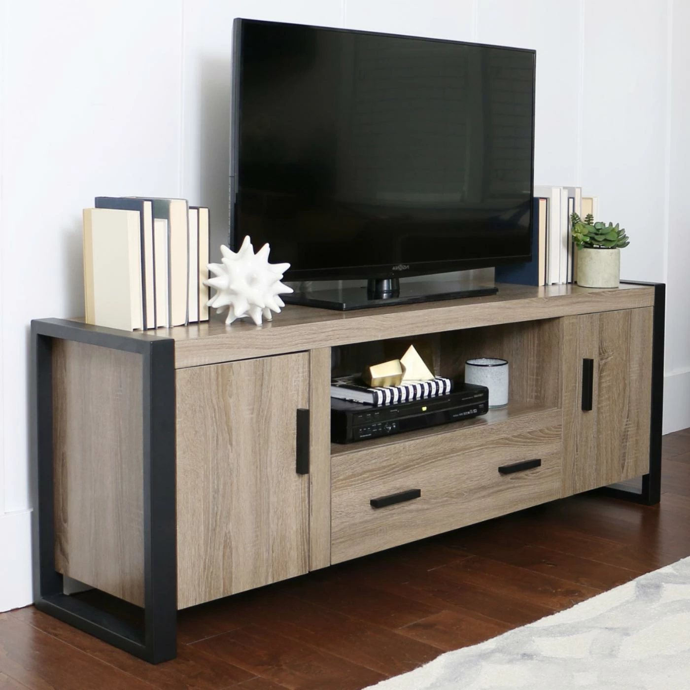 Best Pirce ๐งจ TV Stands Walker Edison 60 In. Urban Wood TV Stand ๐ - Image 3