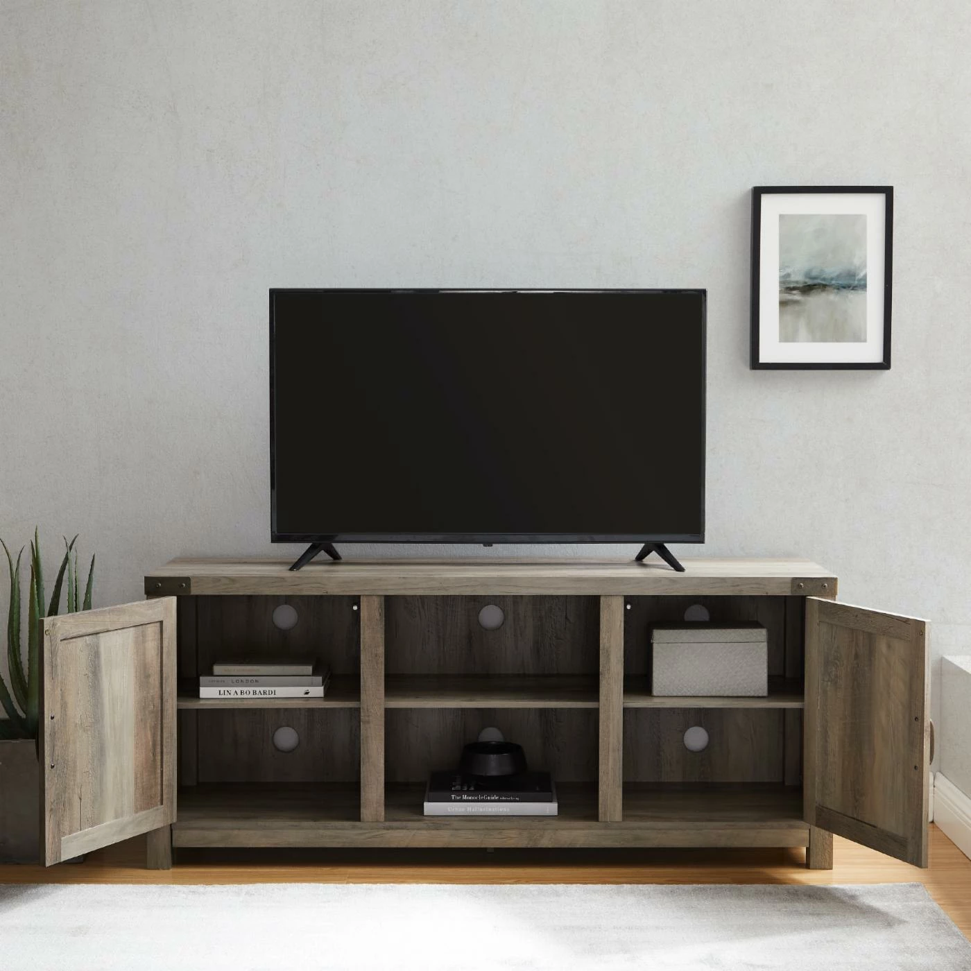 Buy π€© TV Stands HumbleNest Farmers Market Rustic Barn TV Stand π - Image 3