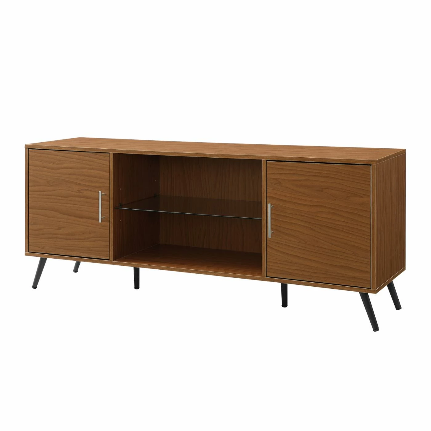 Best deal โญ TV Stands Manor Park Mid Century Modern 2 Door TV Console ๐ - Image 3