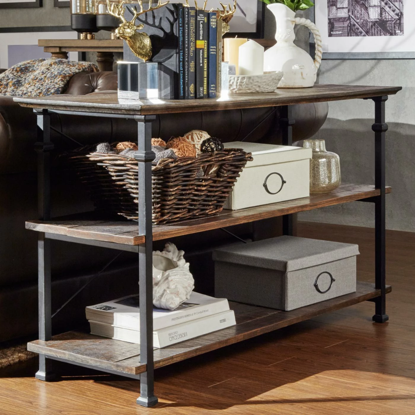 Top 10 π₯° TV Stands Weston Home 50 In. Rectangular Sofa Table / TV Stand π₯ - Image 2