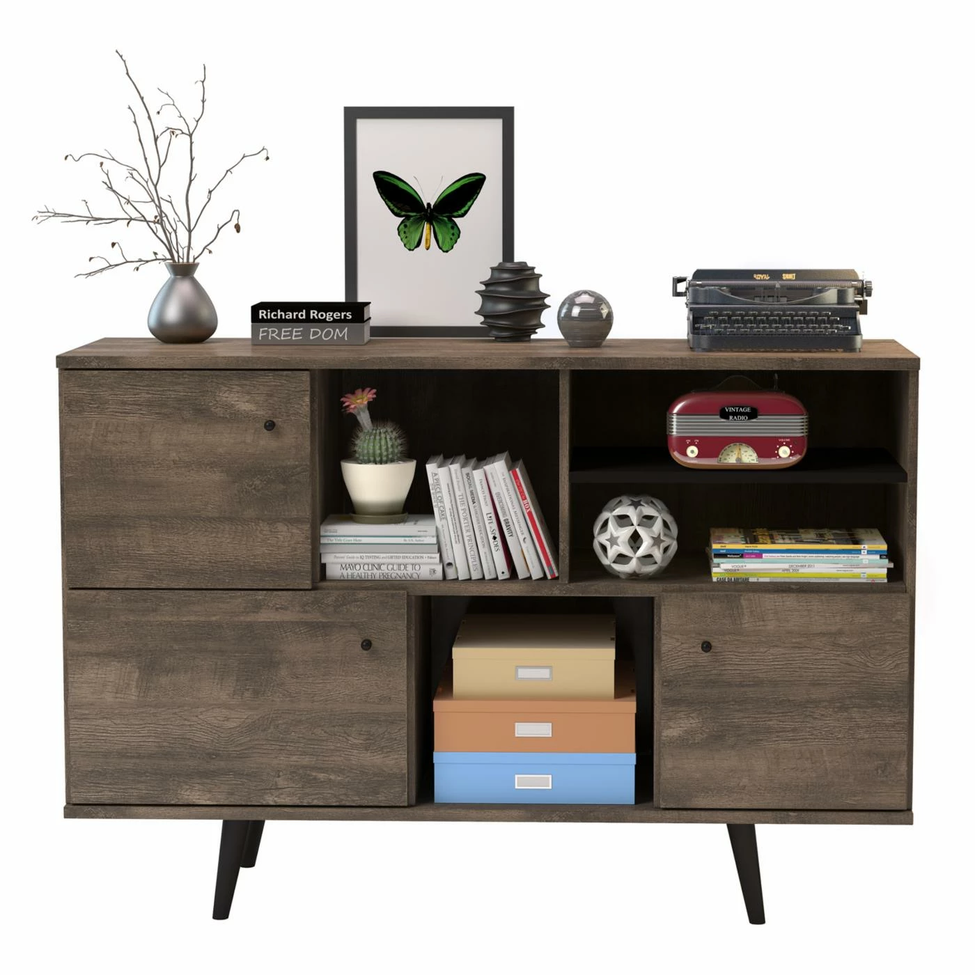 Best Pirce ๐ TV Stands Midtown Concept Kansas Mid-Century TV Stand ๐ฅ - Image 2