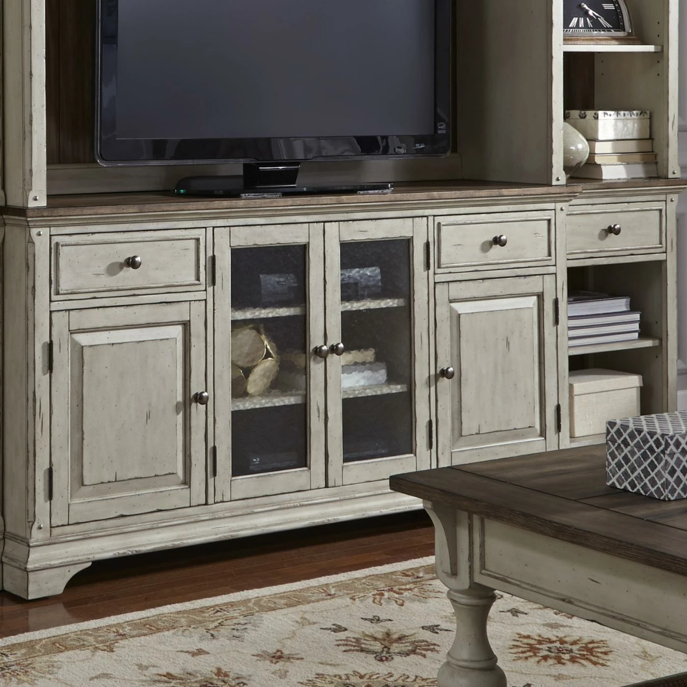 Best Sale π TV Stands Liberty Furniture Industries Morgan Creek TV Stand π₯ - Image 2
