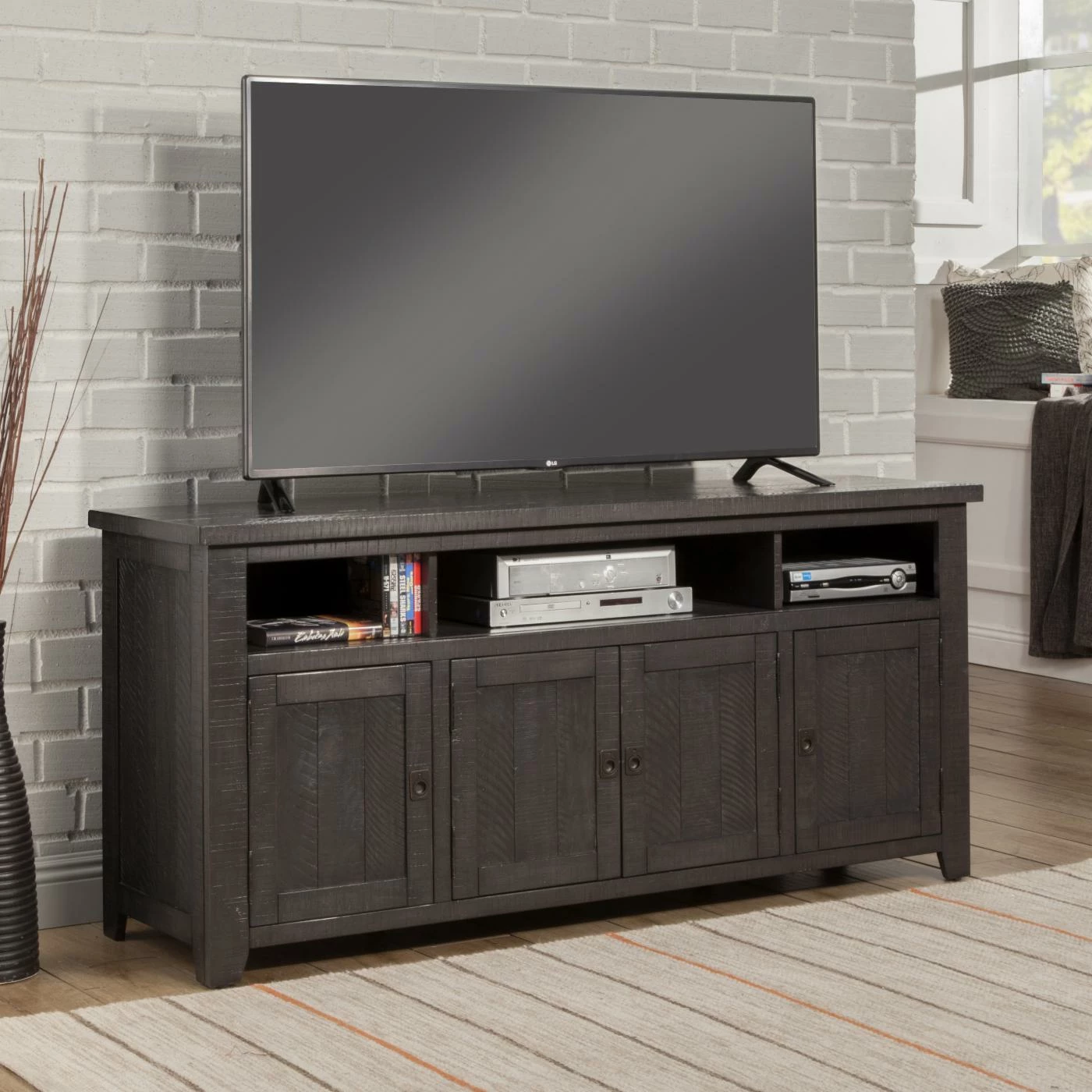 Budget π TV Stands Martin Svensson Home West Mill 65 In. TV Stand - Gray π₯° - Image 2