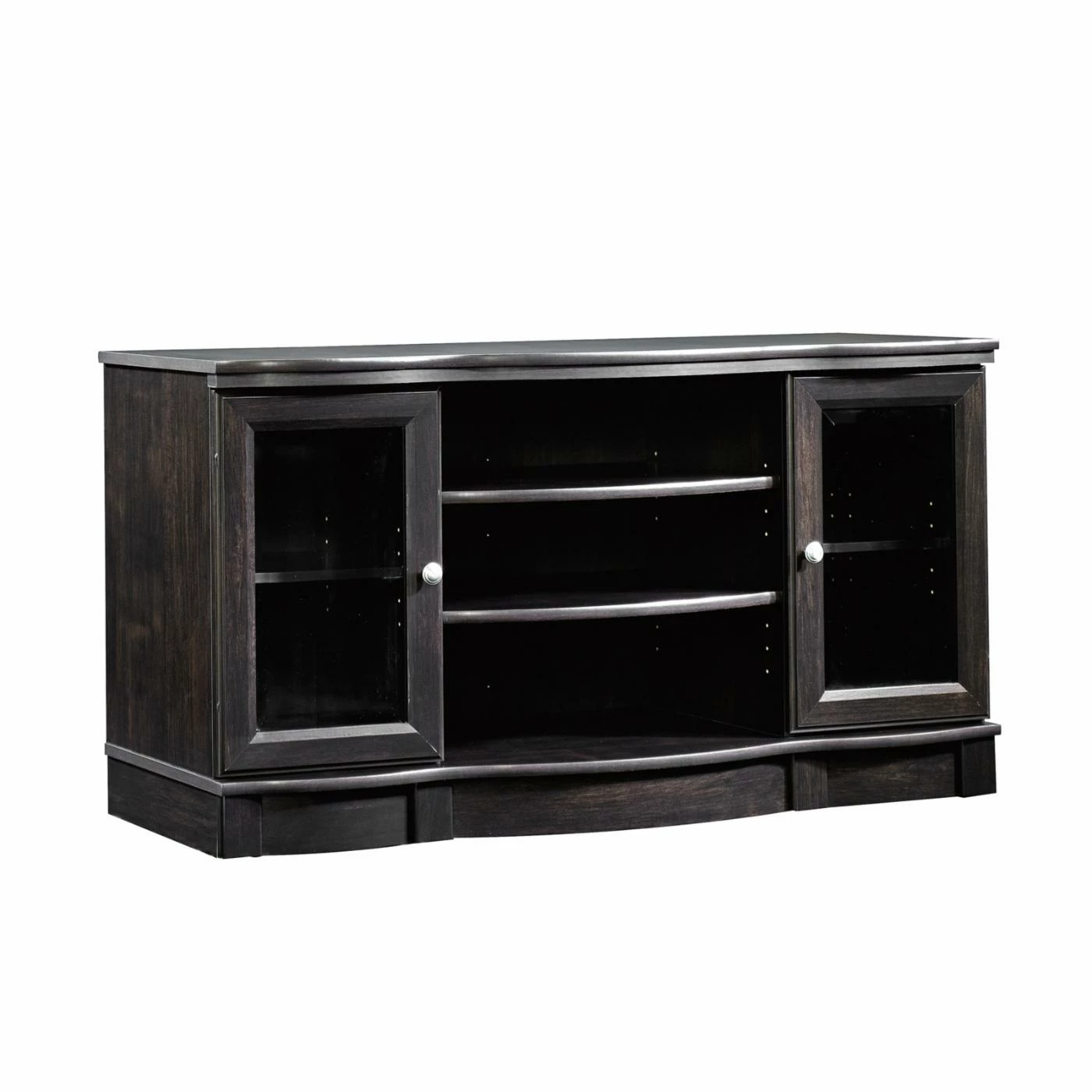 Outlet ✔️ TV Stands Sauder Regent Place Panel TV Stand - Estate Black 😀 - Image 2