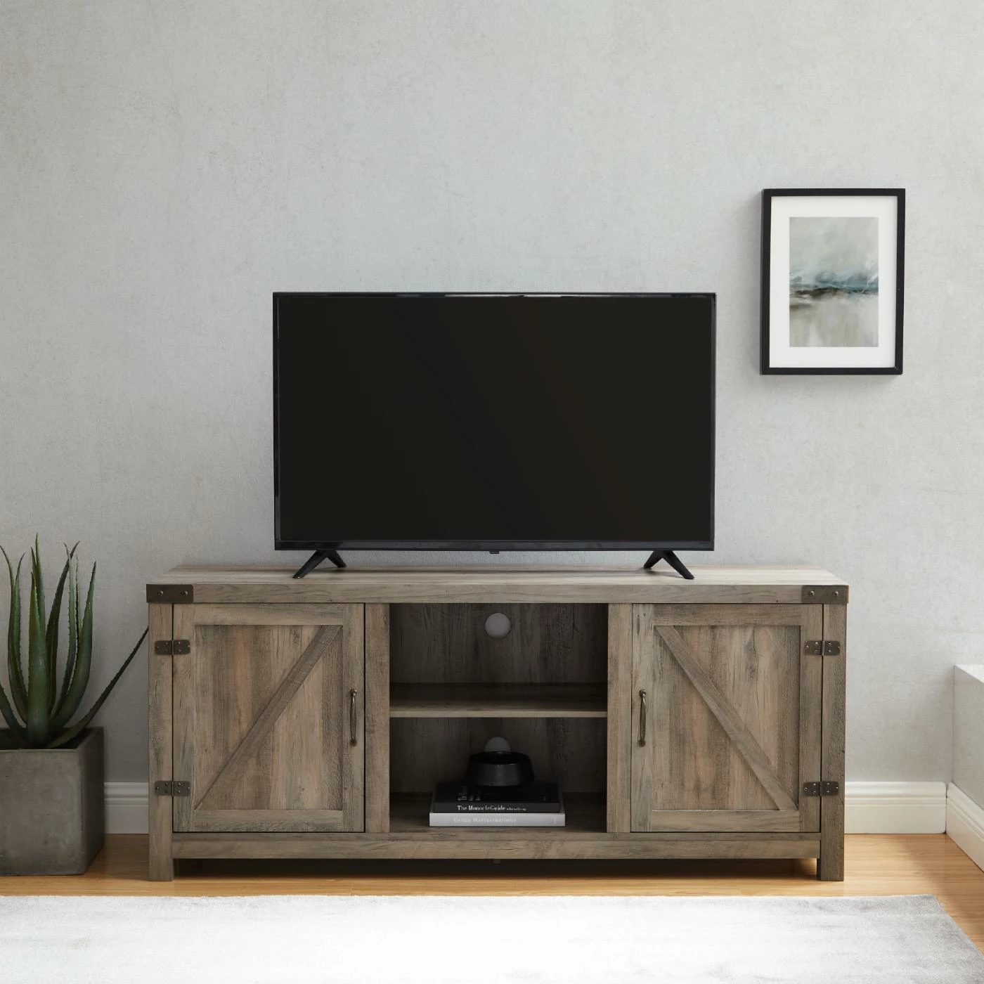 Buy π€© TV Stands HumbleNest Farmers Market Rustic Barn TV Stand π - Image 2