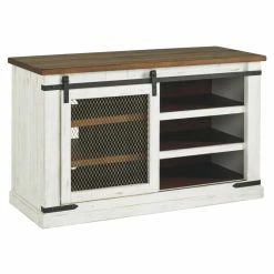 Best Sale 🔔 TV Stands Signature Design By Ashley Wystfield 1 Door TV Stand 🔥