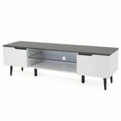 Brand new 🛒 Best Selling Home TV Stands Rowan 59 In. Two-Toned TV Stand ⌛