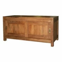 Buy ๐ TV Stands Chic Teak Oakland Waxed Teak Media Center ๐คฉ