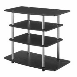 Flash Sale 🧨 TV Stands Convenience Concepts Designs2Go No Tools Highboy TV Stand 🎉