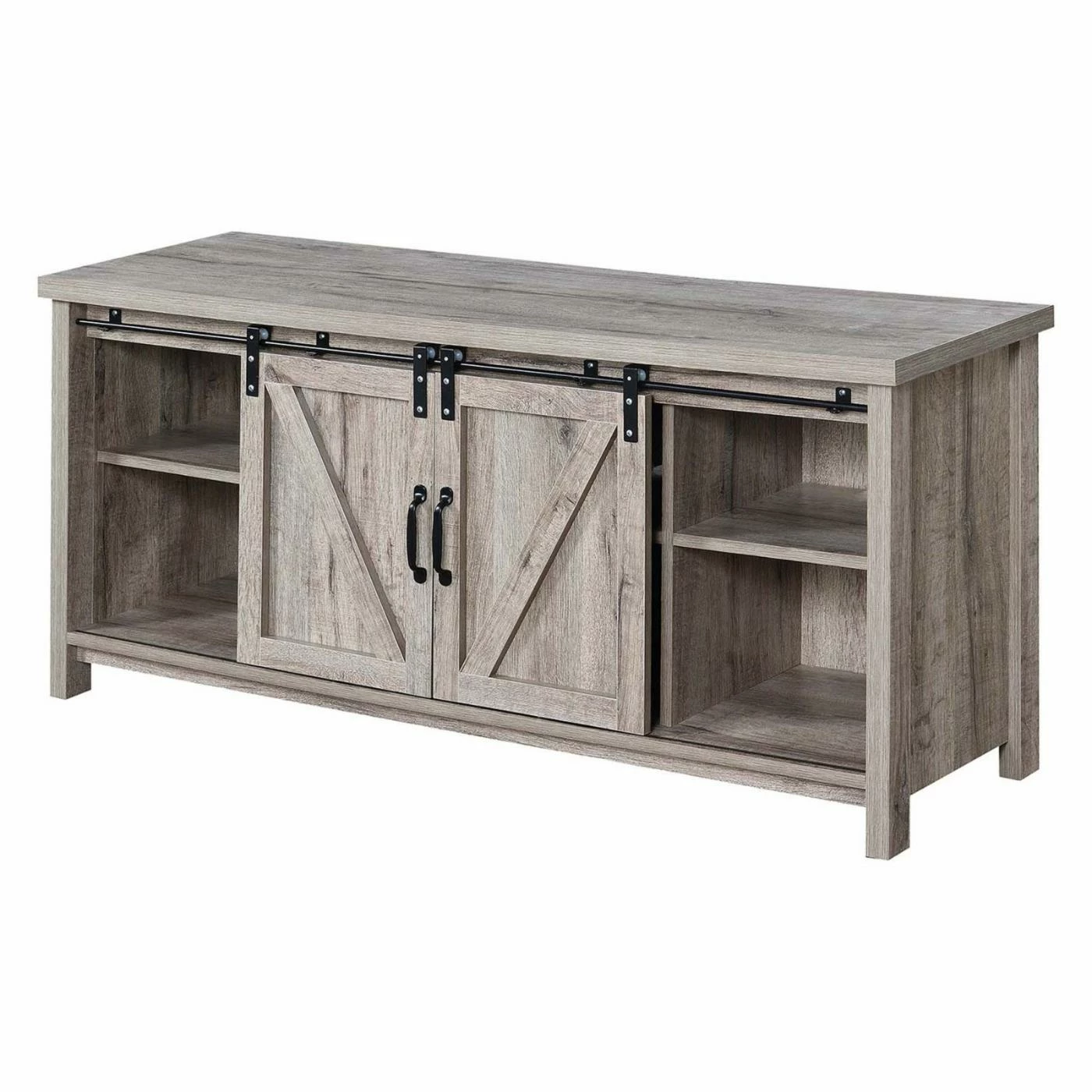 Coupon 🔔 TV Stands Convenience Concepts Blake Barn Door TV Stand ✔️