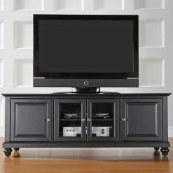 Outlet 😉 TV Stands Crosley Cambridge 60 In. Low Profile TV Stand ✔️