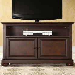 Top 10 👏 TV Stands Crosley Alexandria 42 In. TV Stand - Vintage Mahogany 💯