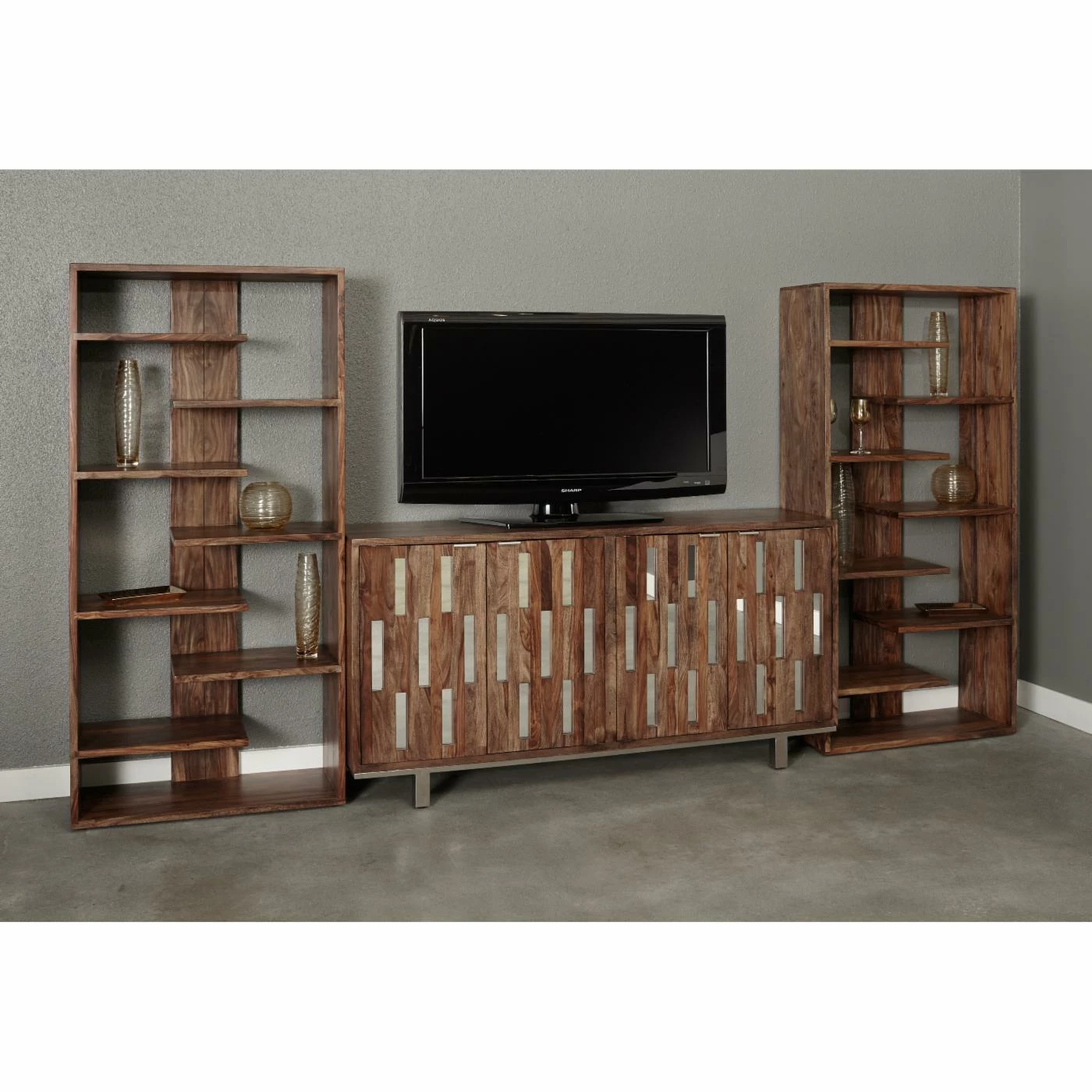 Best Pirce π TV Stands Coast To Coast Brownstone 4 Door Credenza π€©