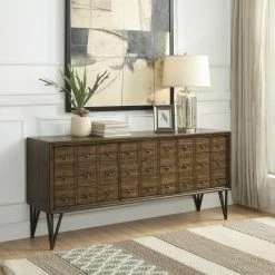 Best Pirce 😉 TV Stands Coast To Coast Oxford Apothecary Style Media Console ✨