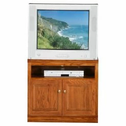 Discount 😍 TV Stands Eagle Furniture Classic Oak Customizable 30 In. TV Stand ✔️