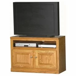 Hot Sale 👍 TV Stands Eagle Furniture Classic Oak Customizable 39 In. TV Stand 🎉