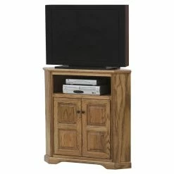 Coupon ✨ TV Stands Eagle Furniture Oak Ridge Customizable 41 In. Raised Panel Corner TV Console 🥰
