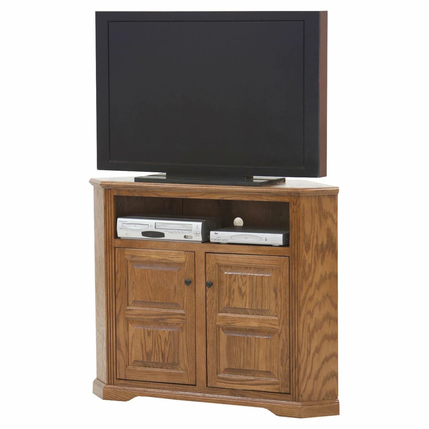 Outlet 🔥 TV Stands Eagle Furniture Oak Ridge Customizable 50 In. Corner TV Console 😍