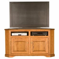 Coupon 🔥 TV Stands Eagle Furniture Oak Ridge Customizable 56 In. Corner Entertainment Console ✨