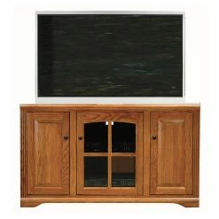 Budget 😉 TV Stands Eagle Furniture Oak Ridge Customizable 55 In. Tall Entertainment Console ❤️