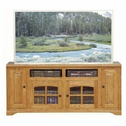 Best Pirce 👏 TV Stands Eagle Furniture Oak Ridge Customizable 66 In. Entertainment Console 🥰