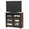 Budget ❤️ TV Stands Eagle Furniture Savannah 45 In. Plain Glass Wide TV Stand 🥰