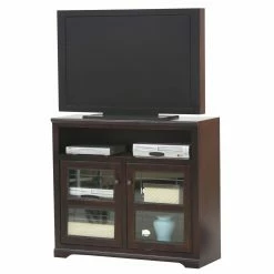 Budget ❤️ TV Stands Eagle Furniture Savannah 45 In. Plain Glass Wide TV Stand 🥰