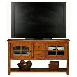 Promo ❤️ TV Stands Eagle Furniture Oak Ridge 57 In. TV Stand ⌛